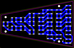 corner_pcb Not to Scale